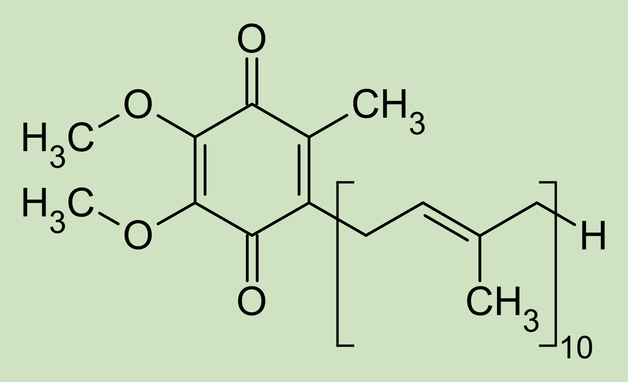 Molecular structure of Coenzyme Q10